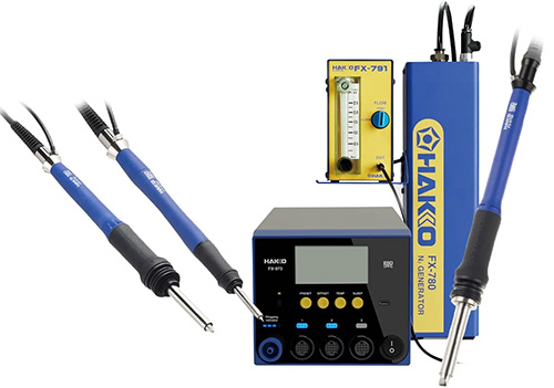 TestEquity: Hakko FX973-011 Rework Station Only, 3-Port, 400W